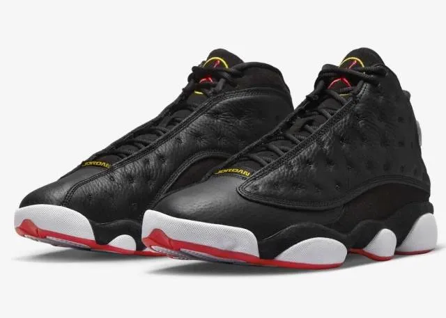 2023 nike air jordan 13 retro playoffs 13 black true red