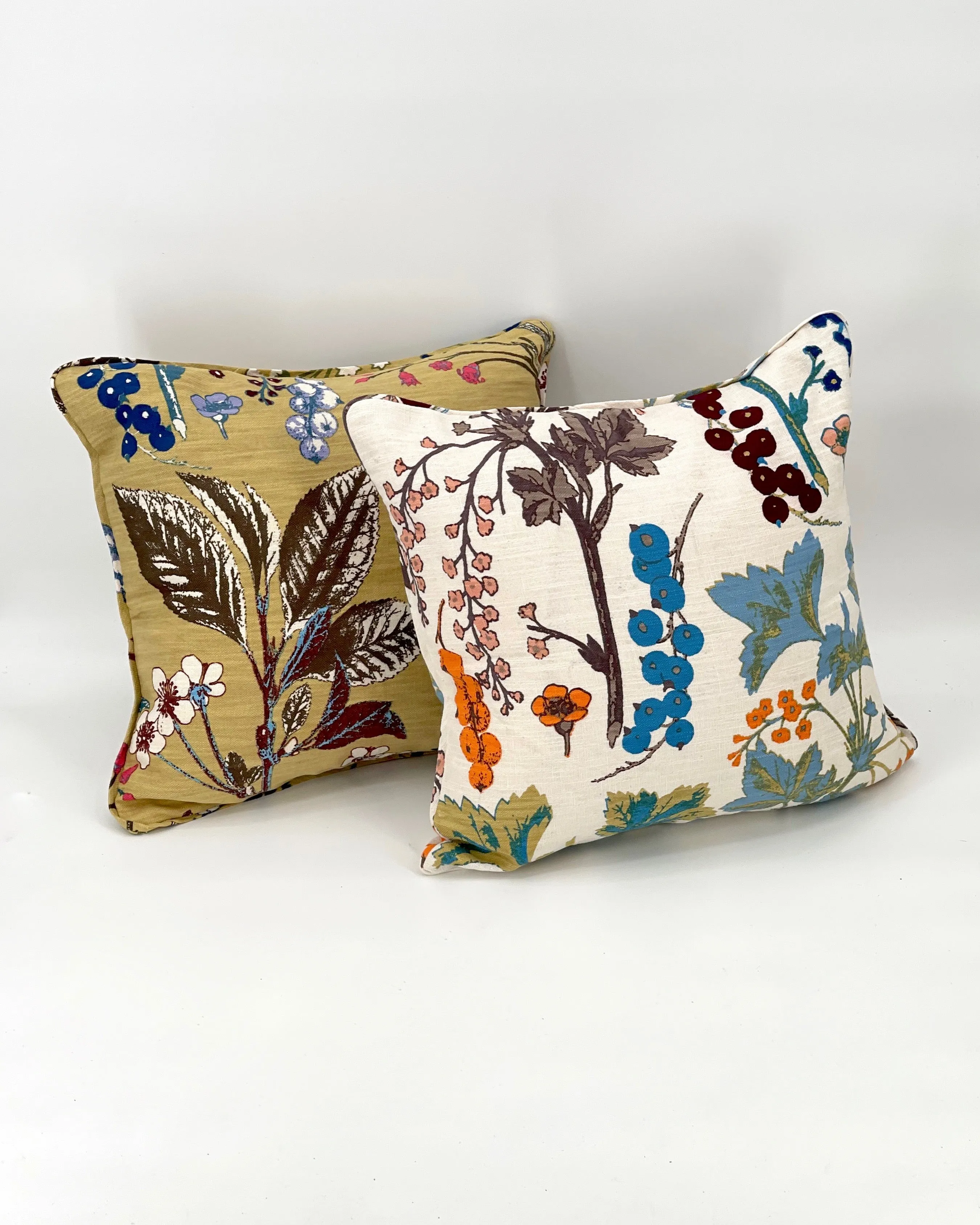 Abstract Floral Pillows