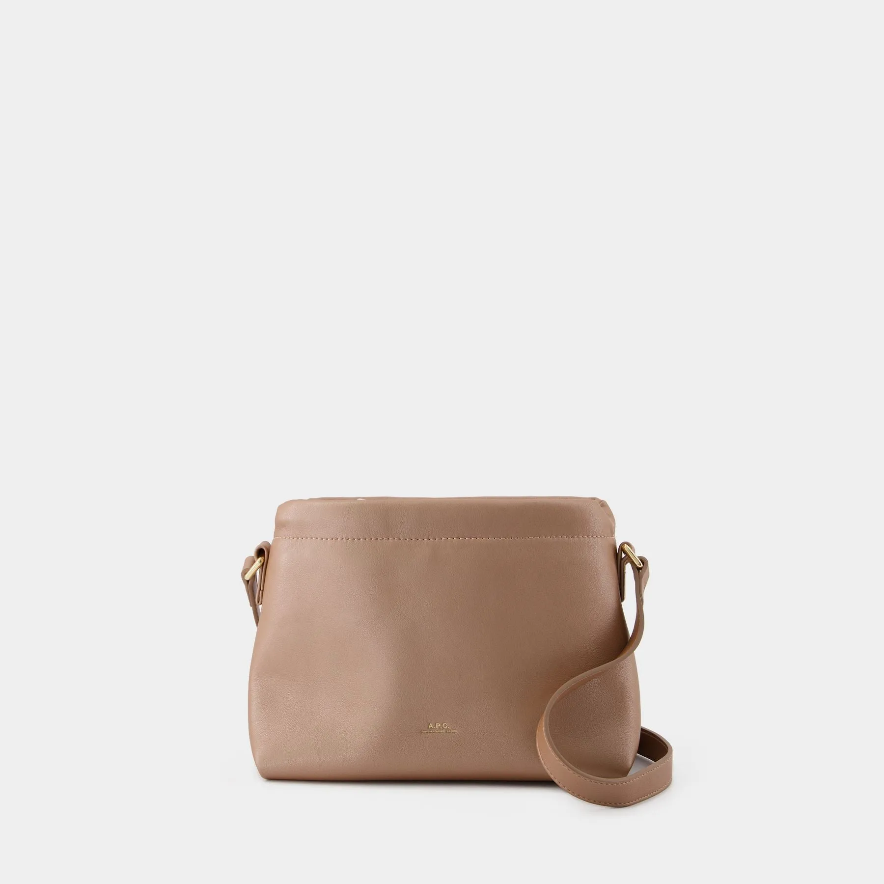 A.P.C.  Ninon Mini Crossbody - A.P.C. - Synthetic Leather - Pink