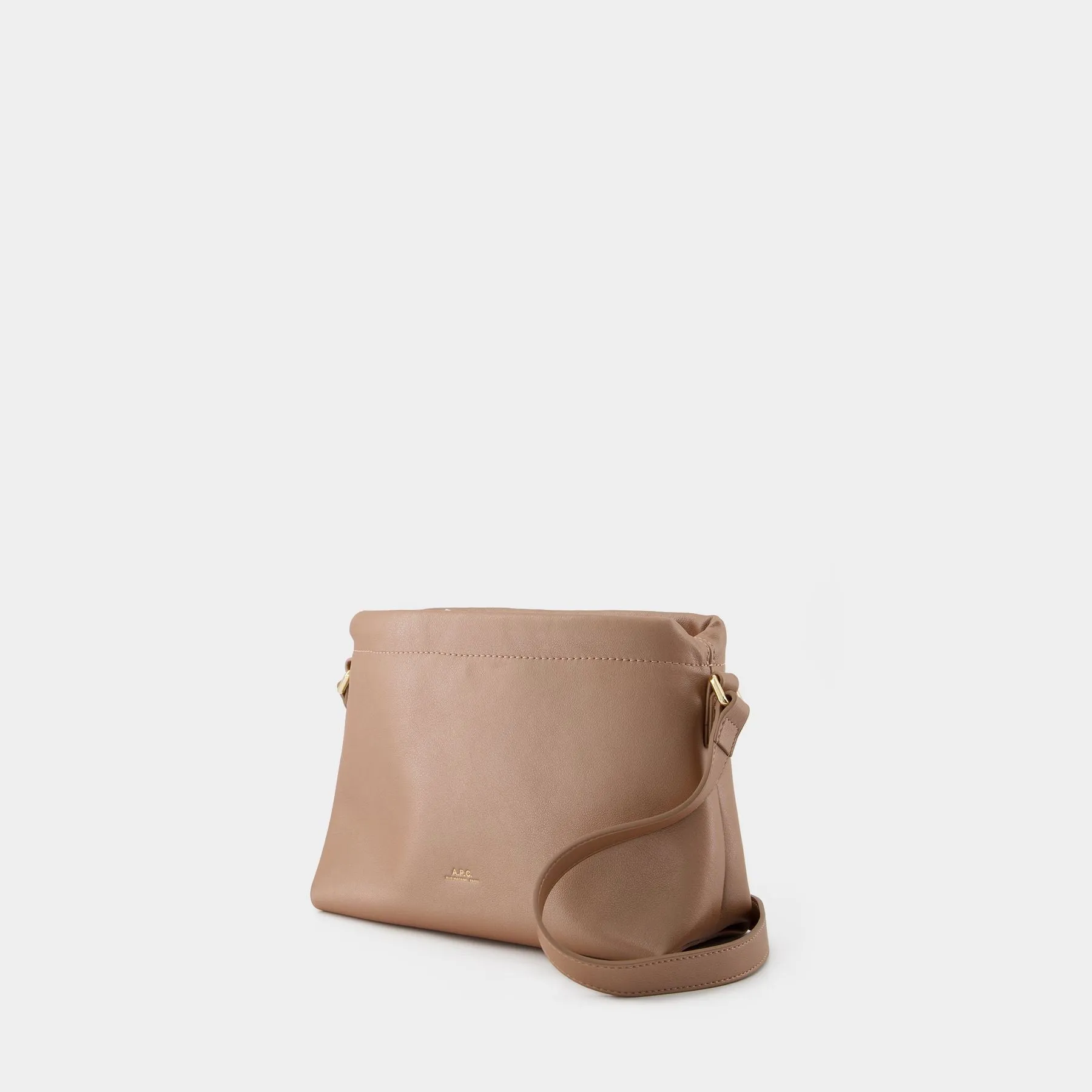 A.P.C.  Ninon Mini Crossbody - A.P.C. - Synthetic Leather - Pink