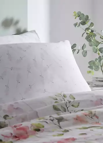 Ava Floral Burst Digital Print Cotton Duvet Cover & Standard Pillowcase Set by Kaleidoscope | Kaleidoscope