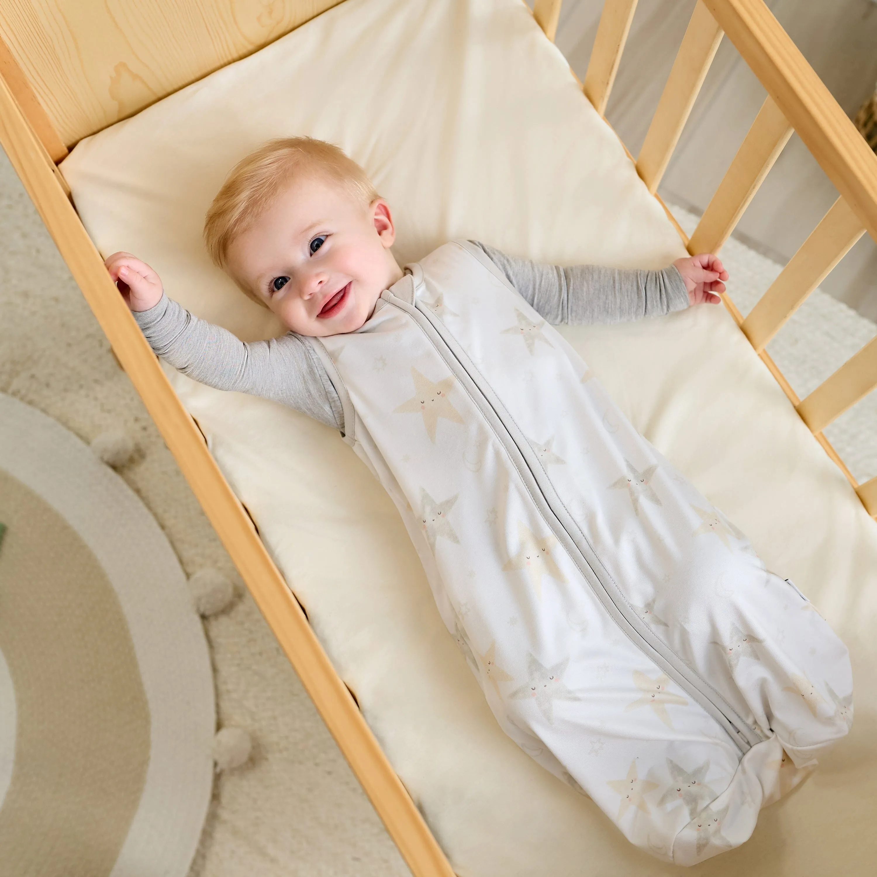 Baby Neutral Celestial Sleepbag Wearable Blanket