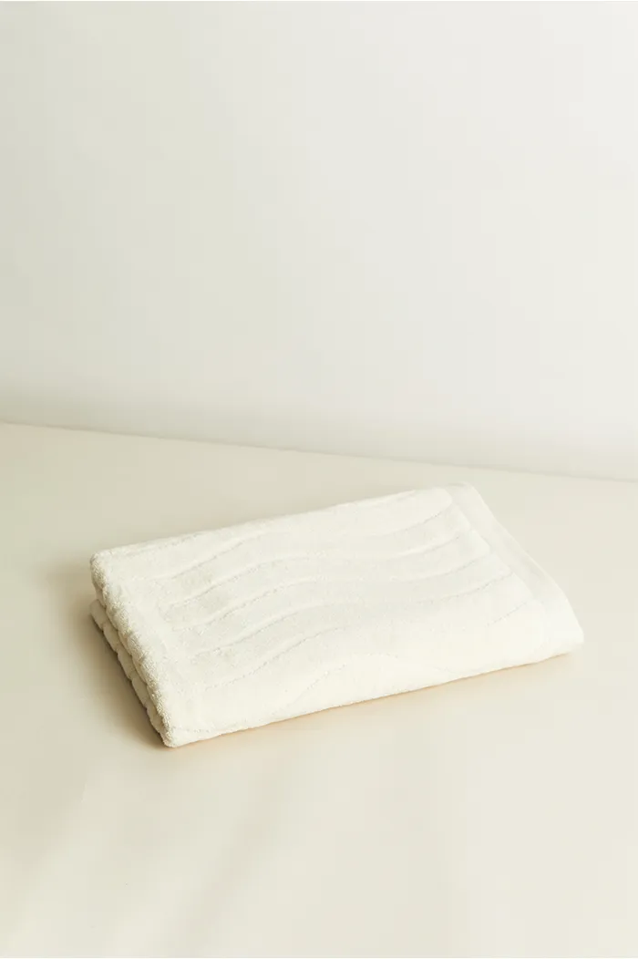 Baina Ivory Johanna Bath Sheet