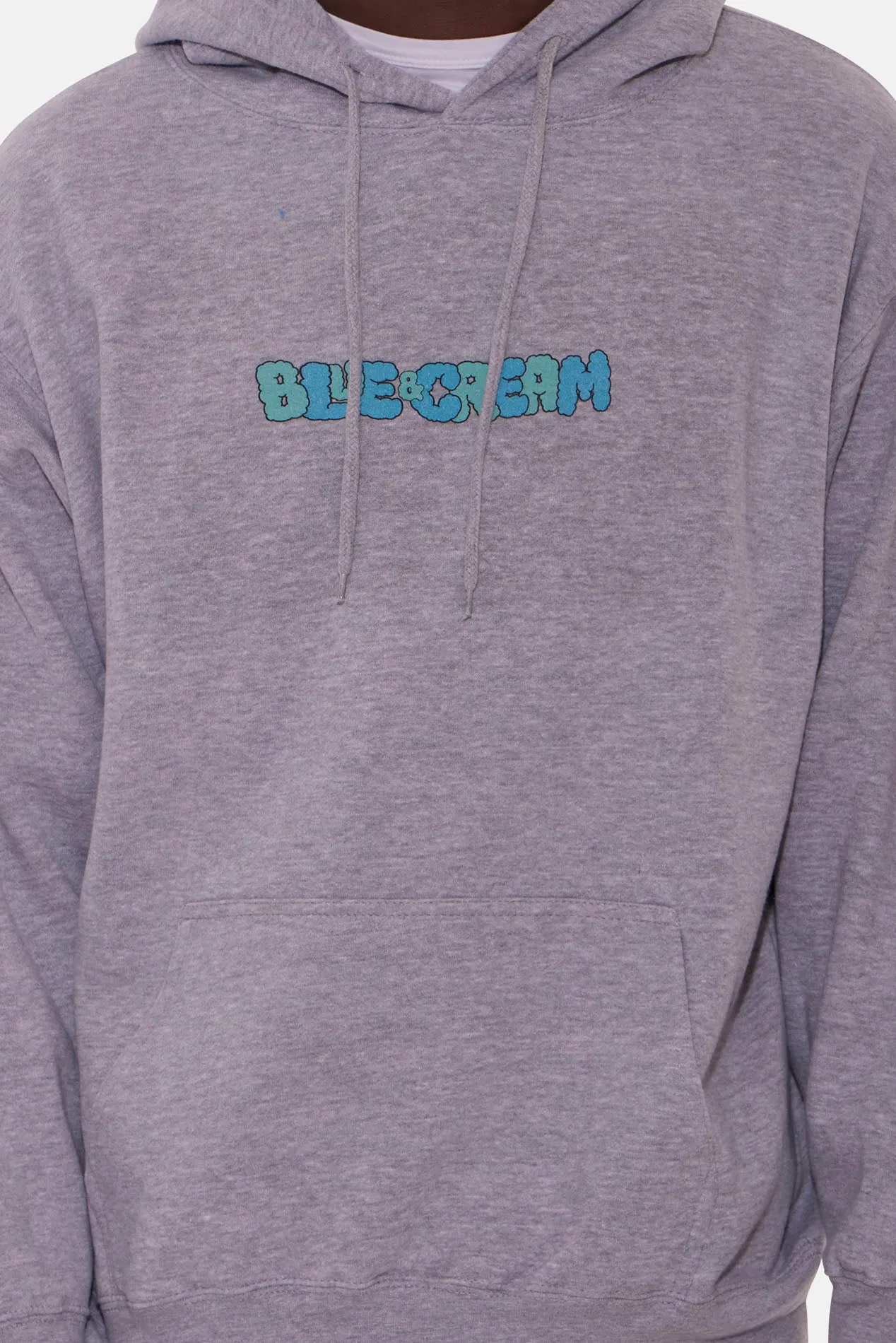 B&C Bubble Logo Hoodie Grey