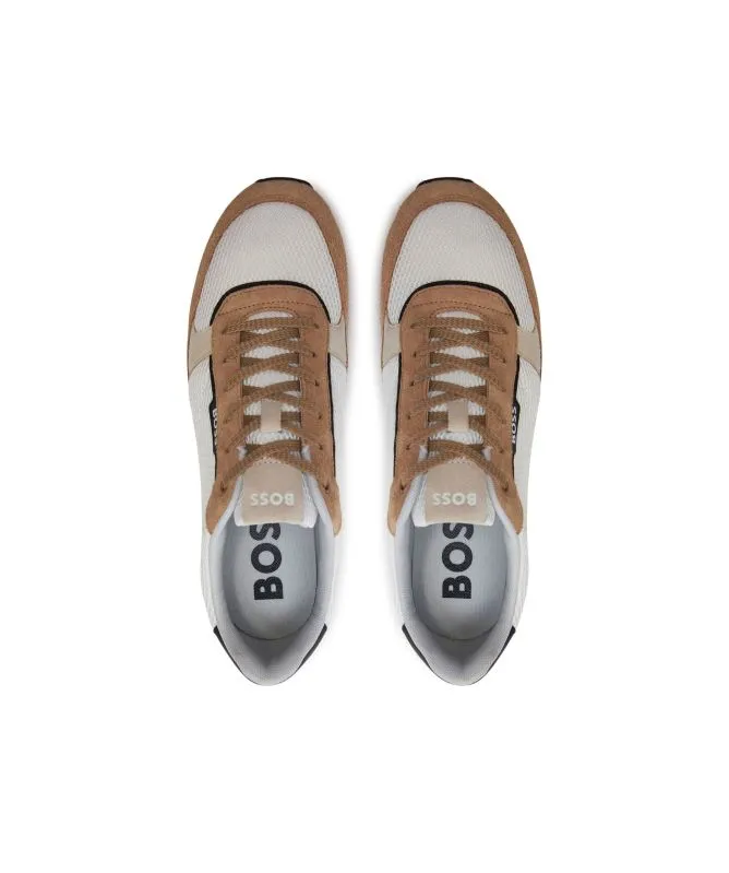 boss trainers Kai Runn Trainers | Open Brown 50517358 at kular fashion