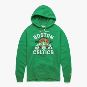 Boston Celtics 2024 18 Time Champions Hoodie