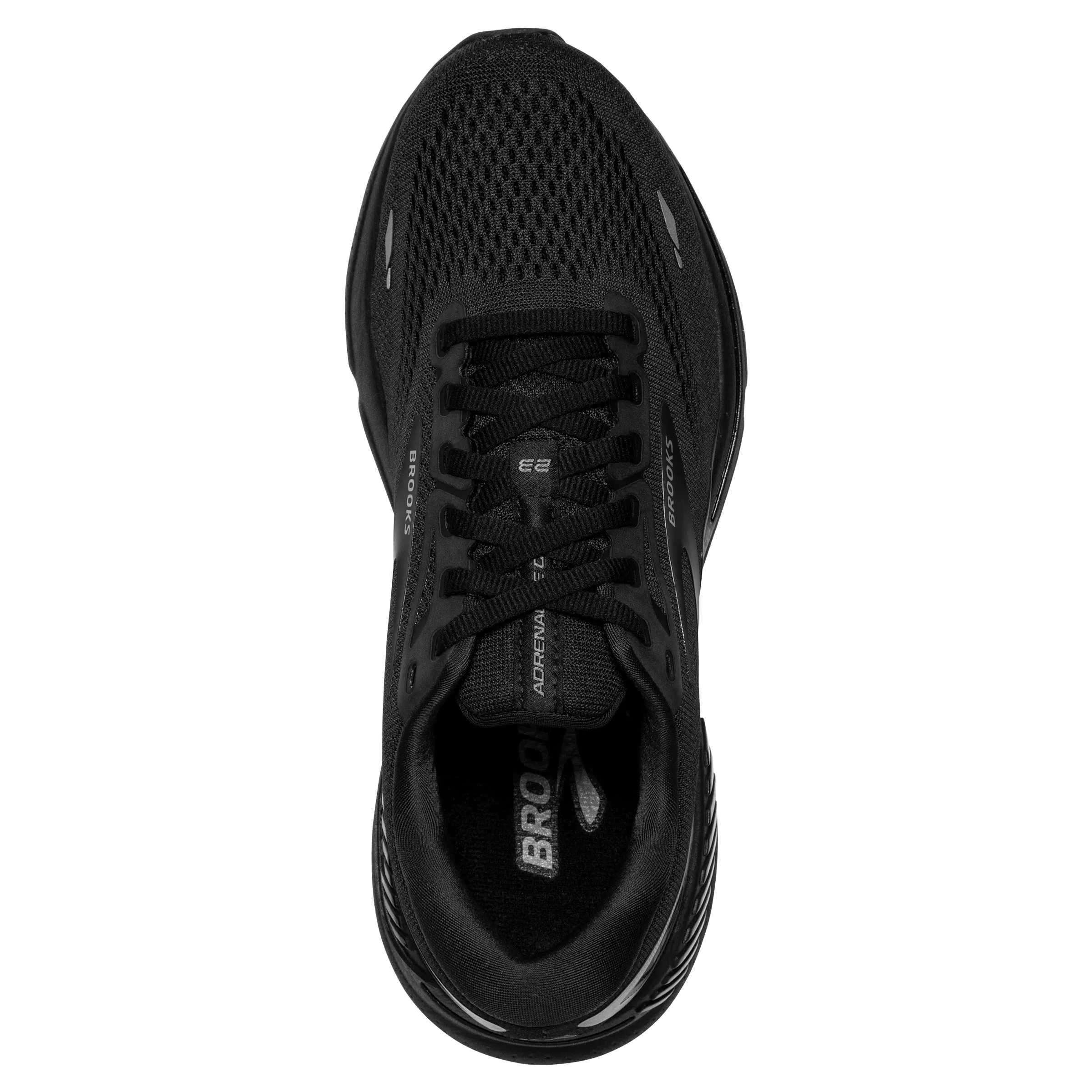 Brooks Women's Adrenaline GTS 23 Wide Fit Running Shoes Black / Black / Ebony