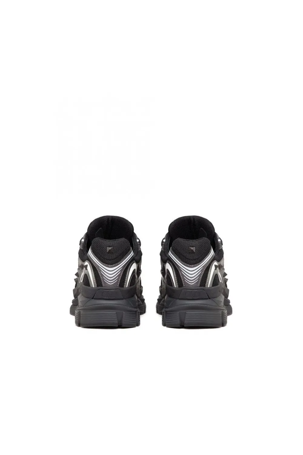 Chunky Stud Sneakers Black 