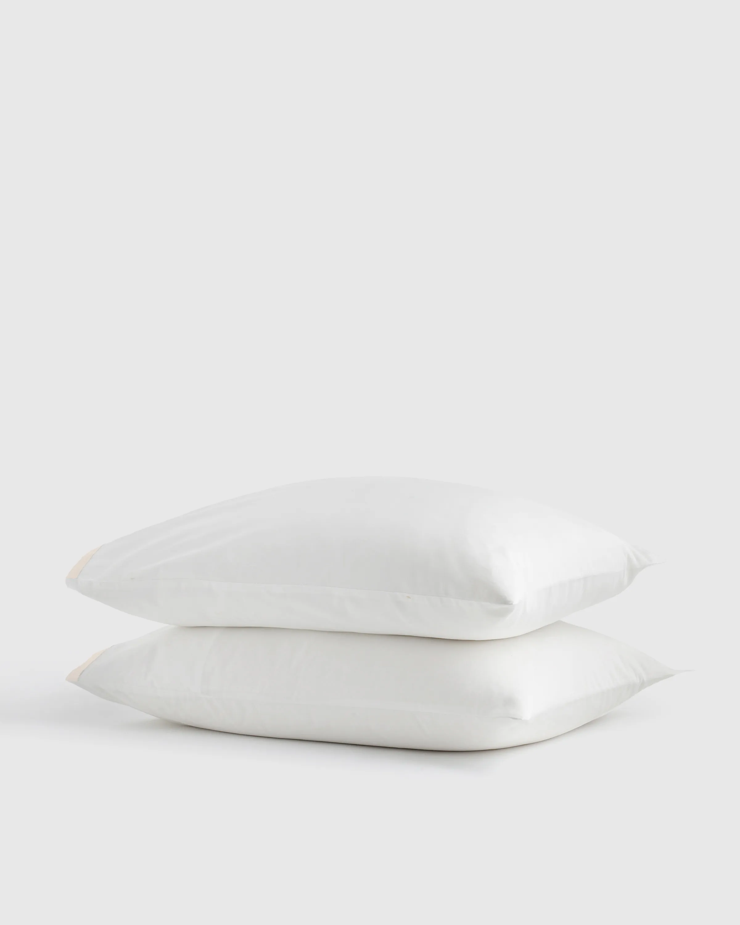 Classic Organic Percale Border Pillowcase Set