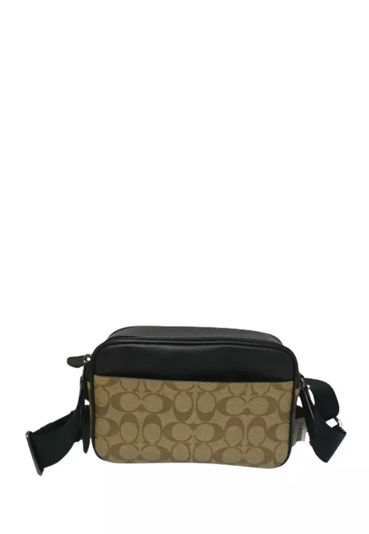 Coach COACH Men Graham Crossbody In Signature Canvas