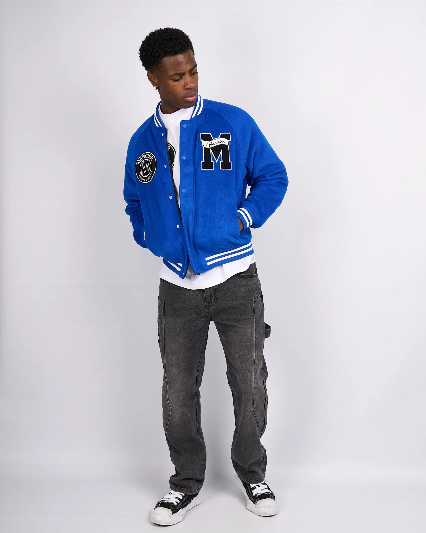 Cobalt Mercier Baseball Jacket