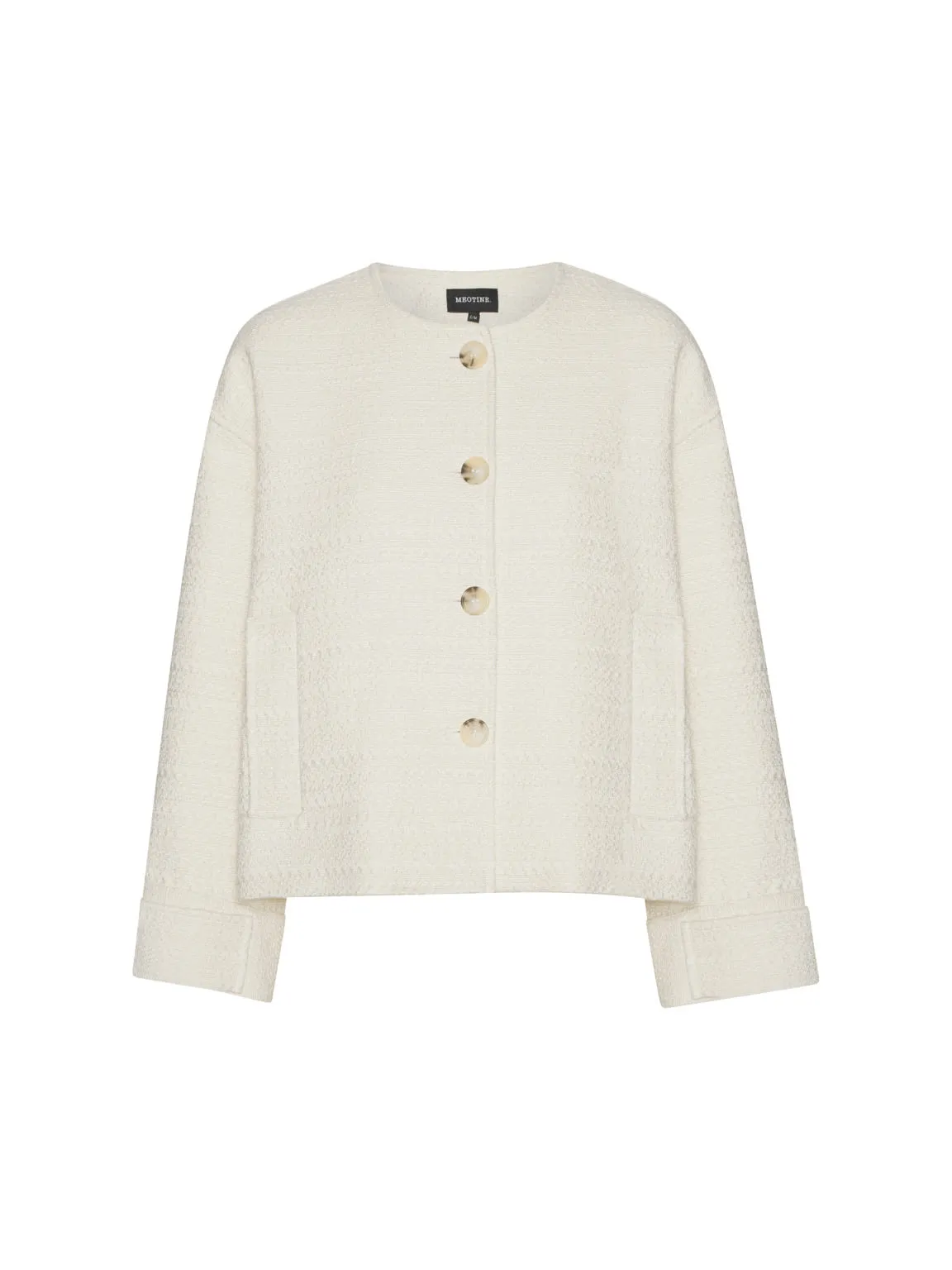 COCO TWEED JACKET - CREME