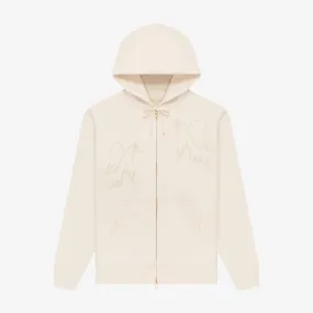 Dove Full-Zip Hoodie at AimeLeonDore.com