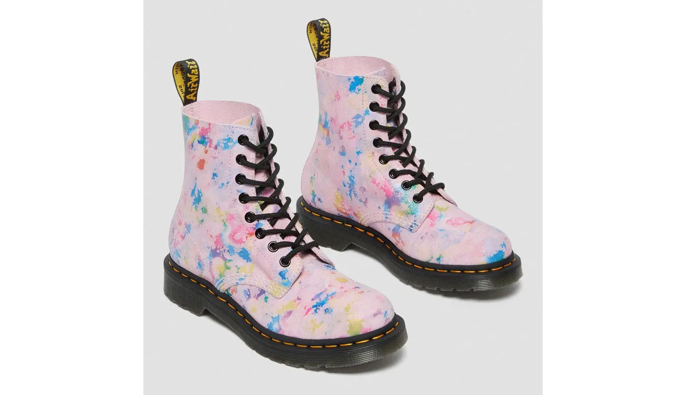 Dr. Martens 1460 Pascal Rainbow Suede Lace