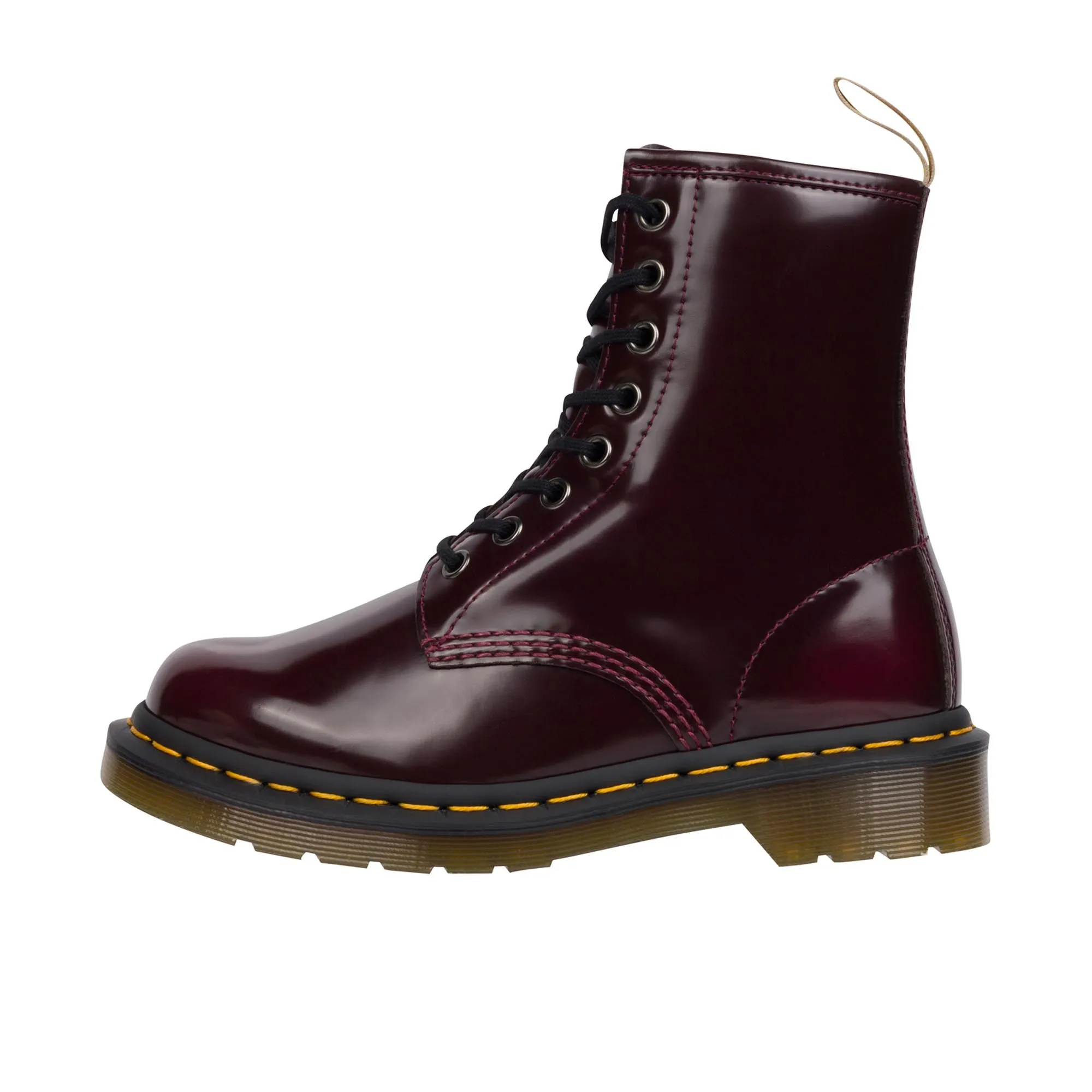 Dr Martens 1460 Vegan Cherry Red Felix Rub Off