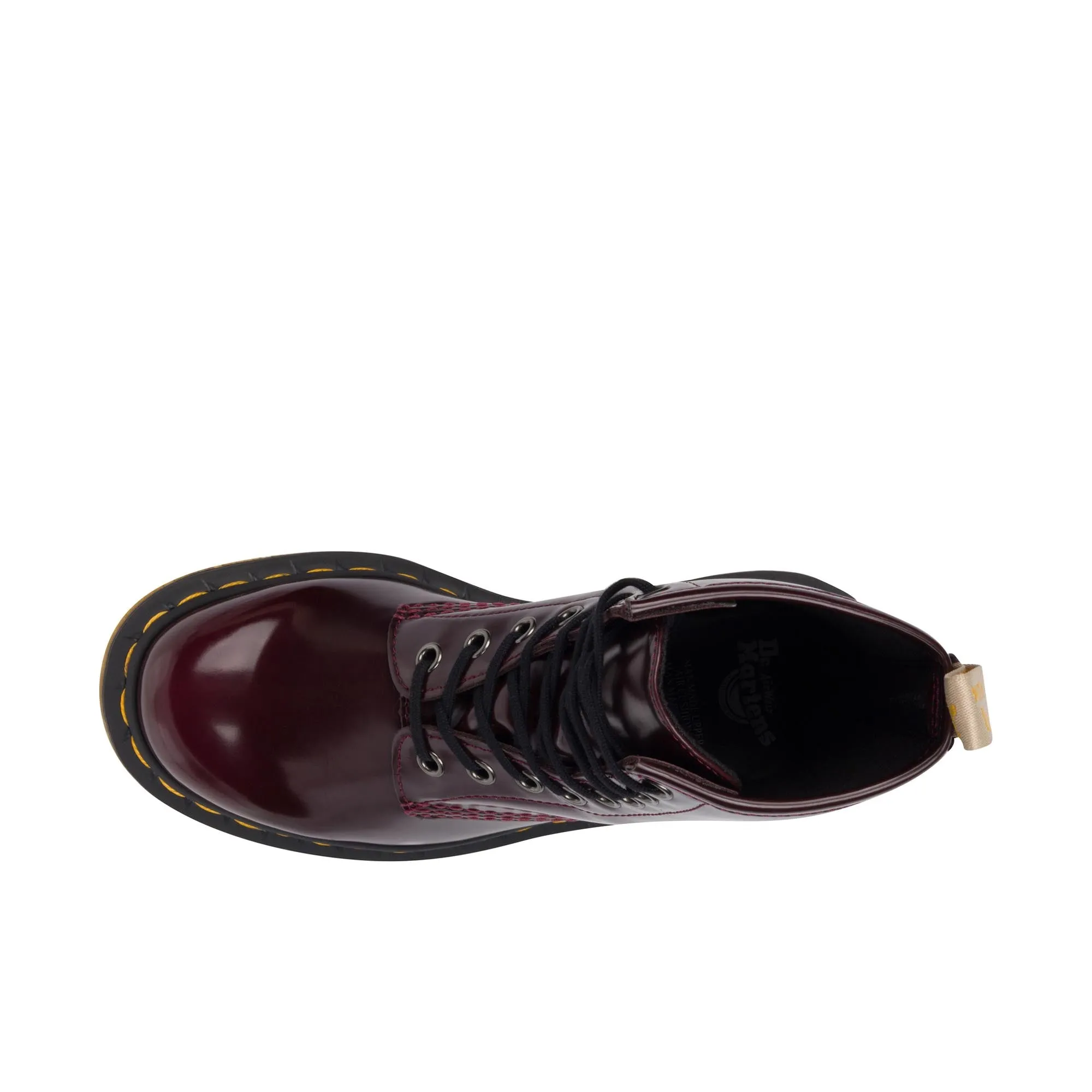 Dr Martens 1460 Vegan Cherry Red Felix Rub Off