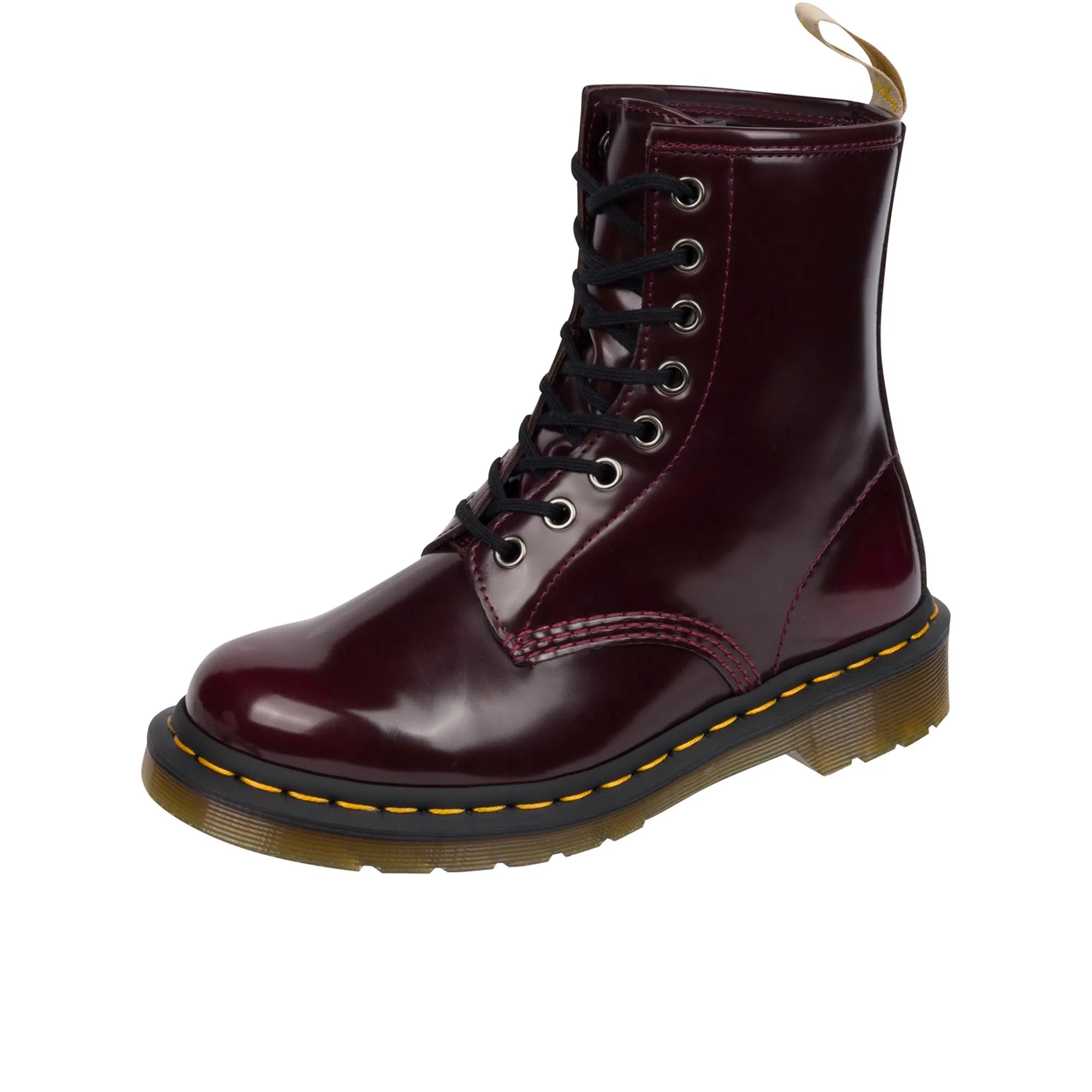 Dr Martens 1460 Vegan Cherry Red Felix Rub Off