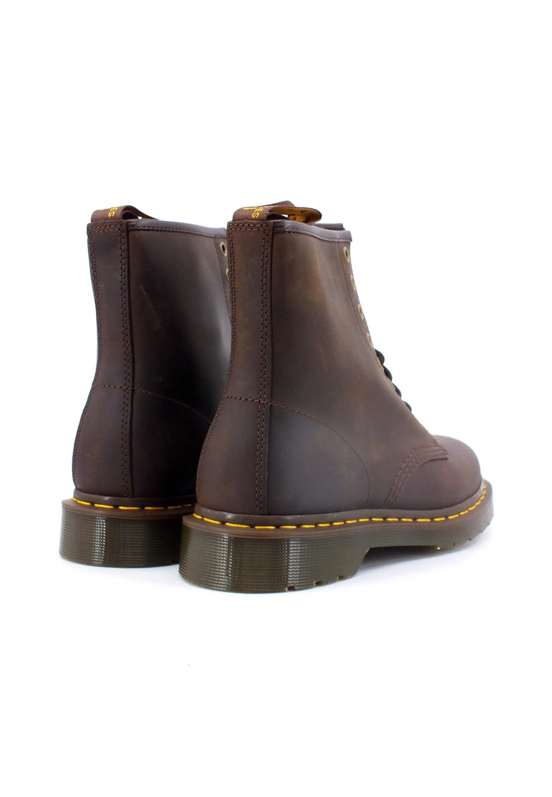 DR. MARTENS Crazy Horse Stivaletto Anfibio Uomo Dark Brown 1460-11822203