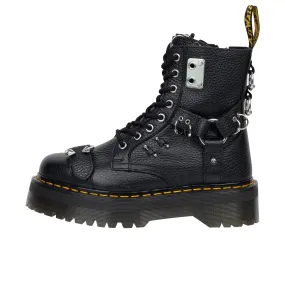 Dr Martens Jadon Hardware Milled Nappa Black Milled Nappa