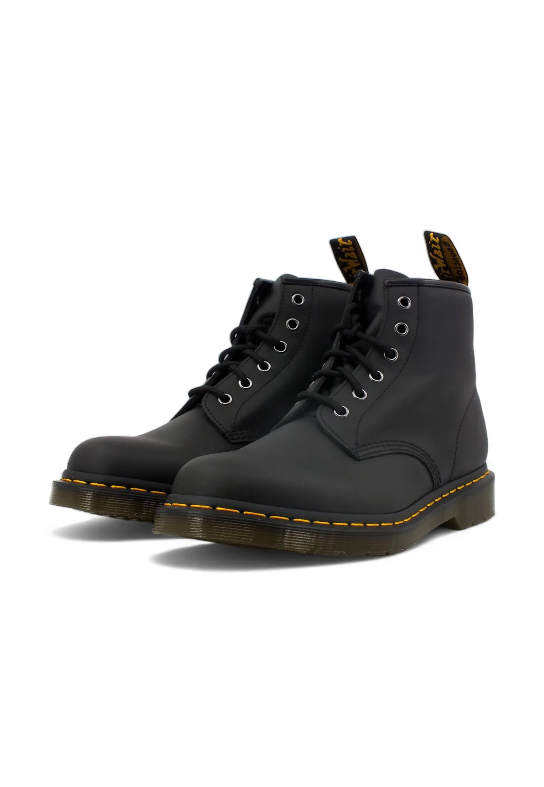 DR. MARTENS Nappa Stivaletto Donna Black 101-26409001D