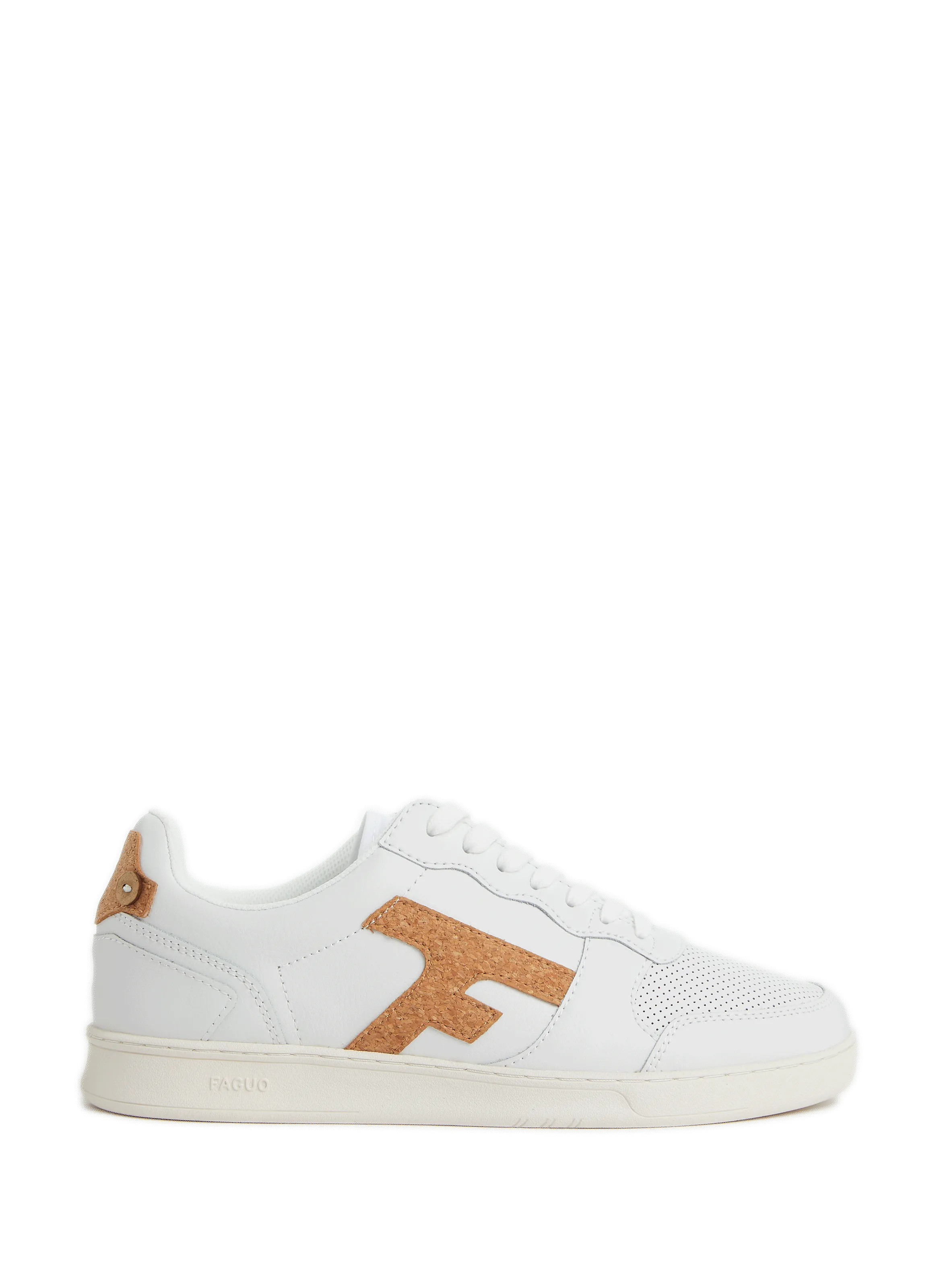 FAGUO  Hazel leather sneakers  - White