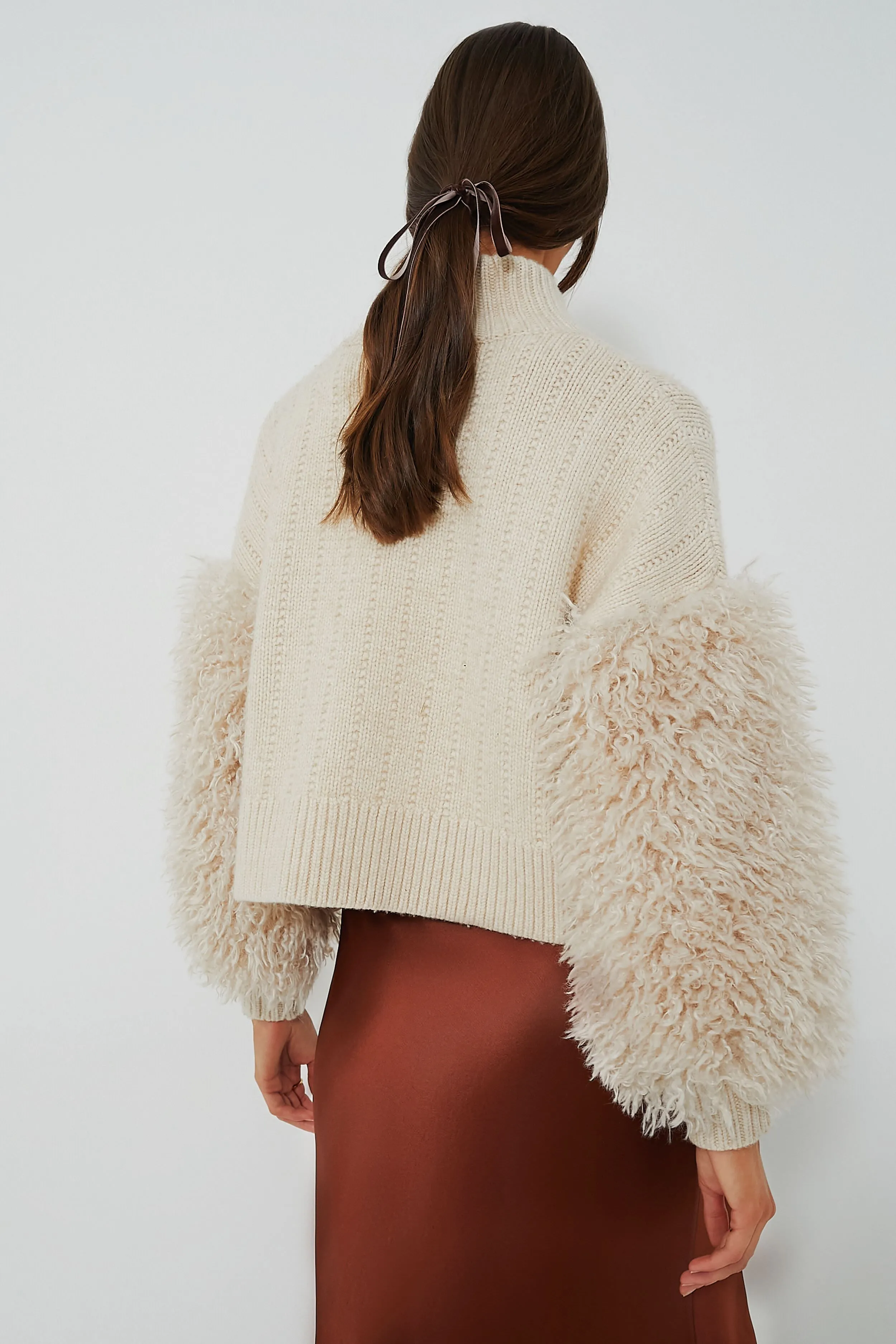 Faux Fur Turtleneck