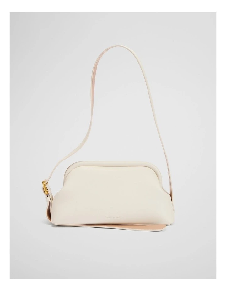 Frame Shoulder Bag in Oyster