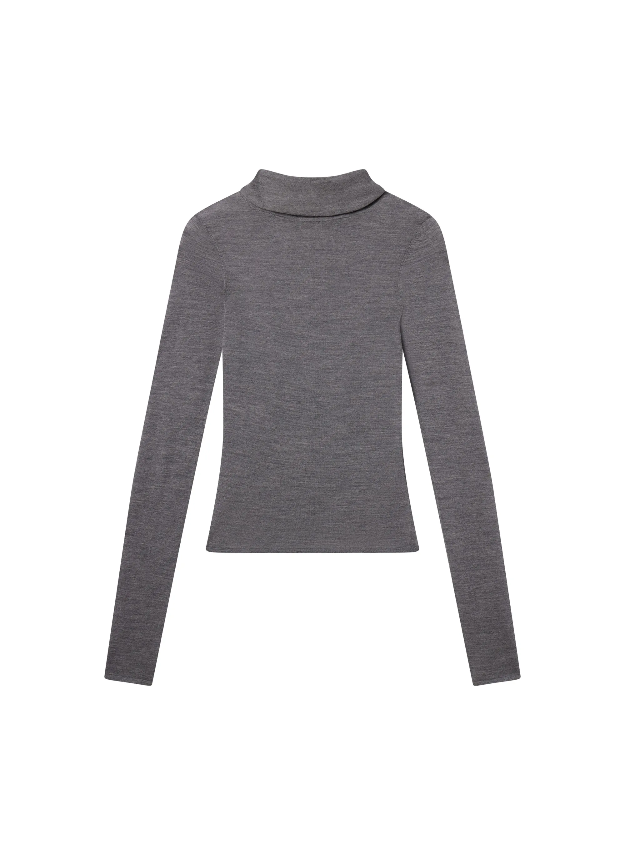 Hayes Fine Merino Turtleneck Top