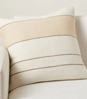 Headland Striped Pillow Cover Neutral