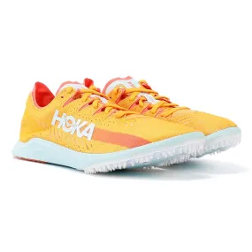 Hoka Cielo X LD Radiant Yellow / Camellia Running Spikes