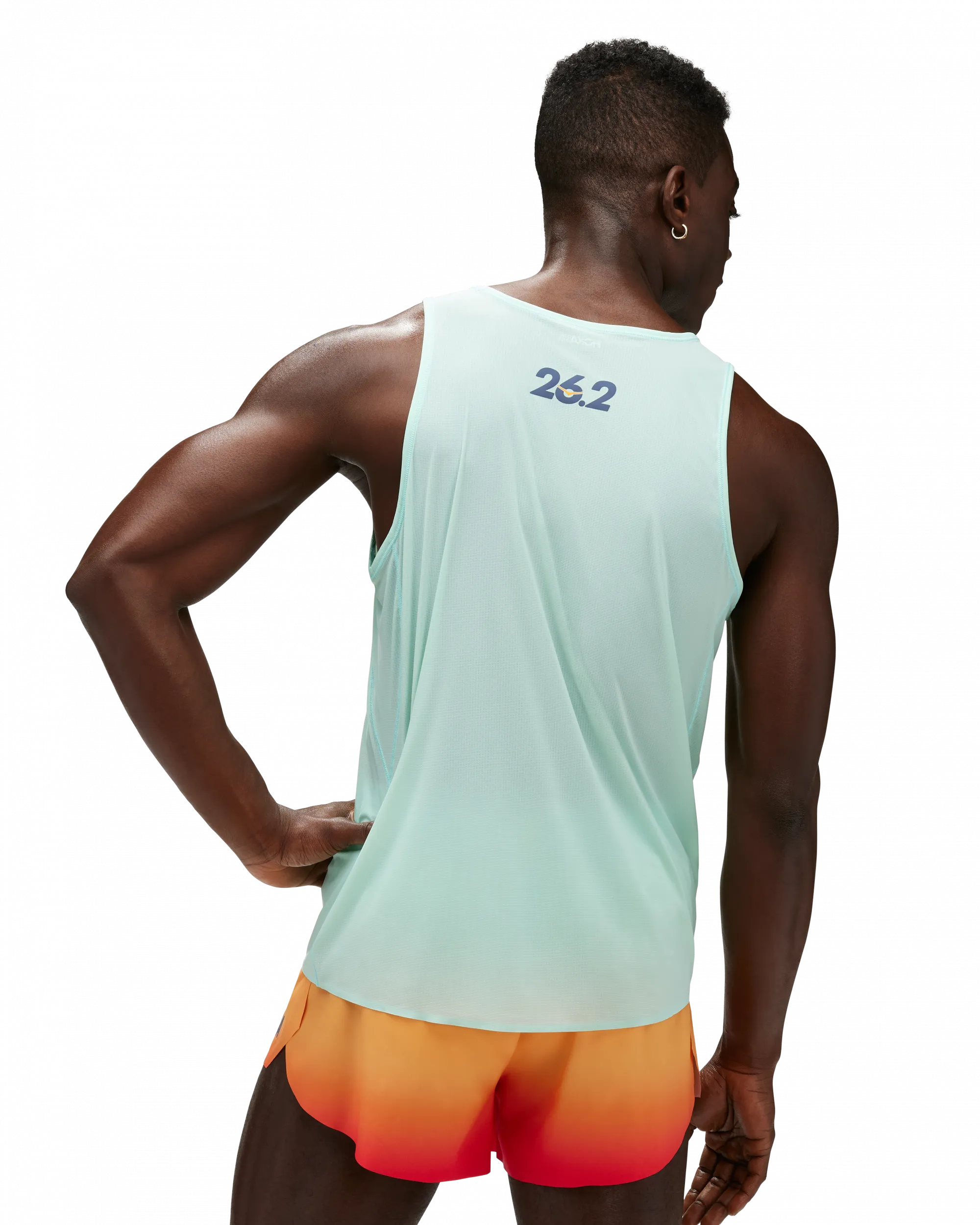 Hoka Men's Airolite Run Tank Cloudless / Marathon | Buy Hoka Men's Airolite Run Tank Cloudless / Marathon here | Outno