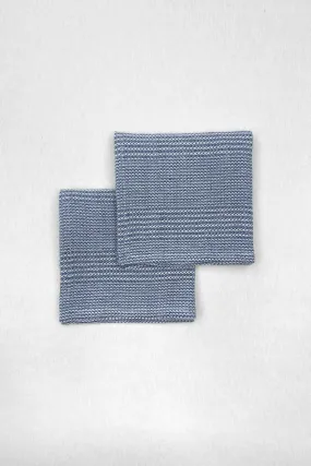 Indigo Organic Cotton/Linen Dish Towels