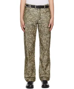 Isabel marant Brown & Tan Vaughan Trousers