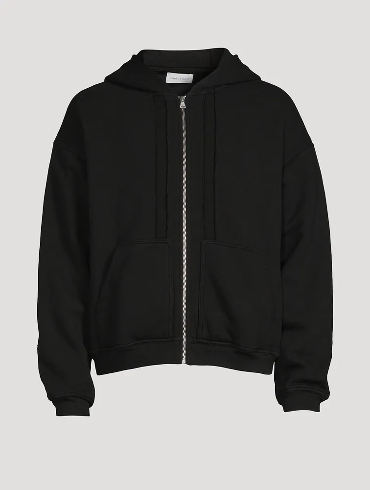 JOHN ELLIOTT Frame Cotton Zip Hoodie