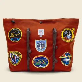 Large Climb Tote w/ Vintage NASA Patch - Clay