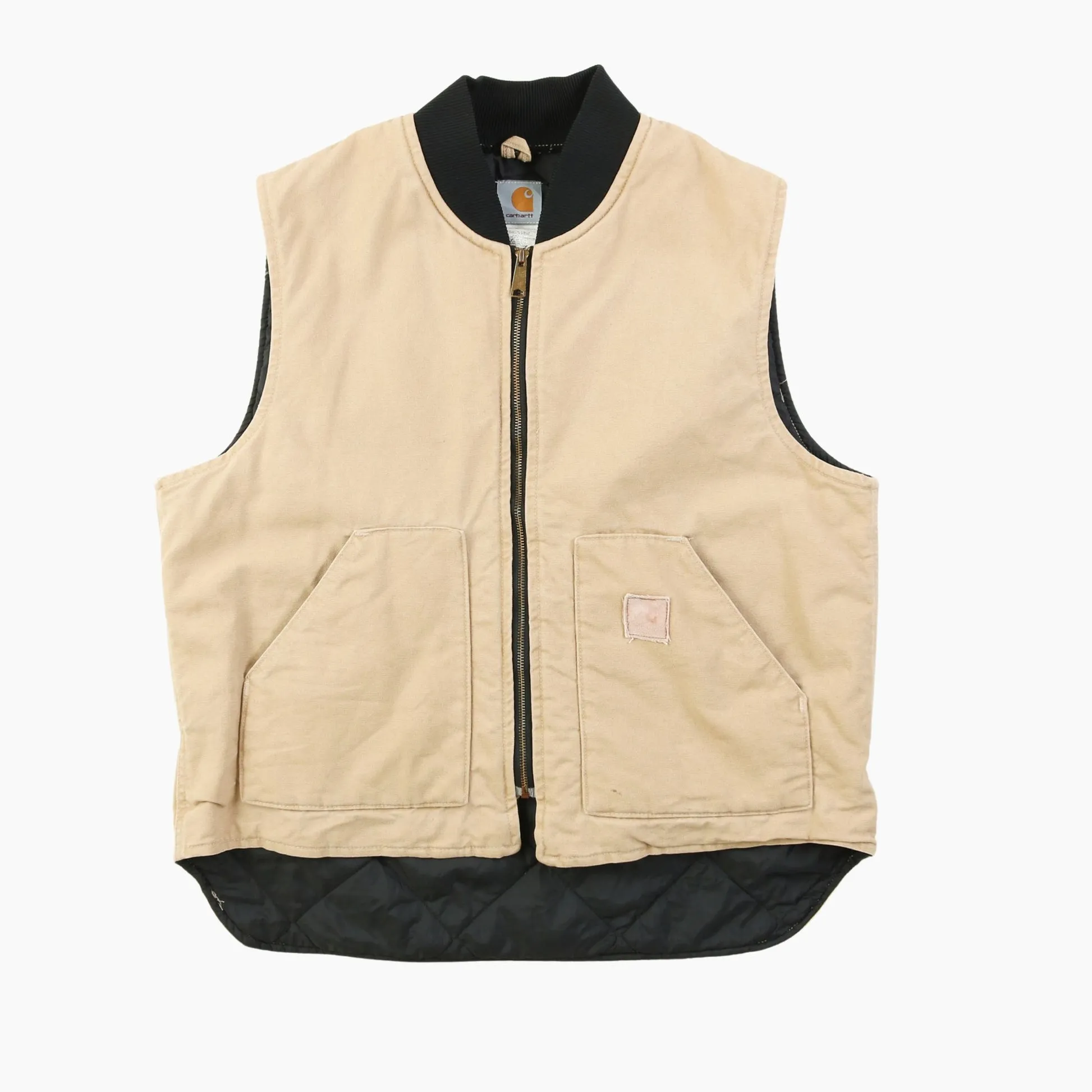 Lined Vest - Washed Sand