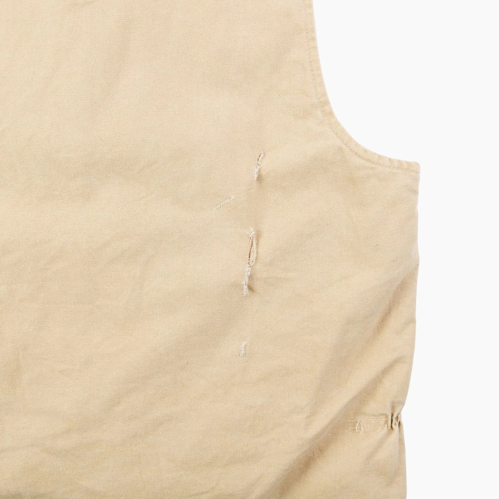 Lined Vest - Washed Sand