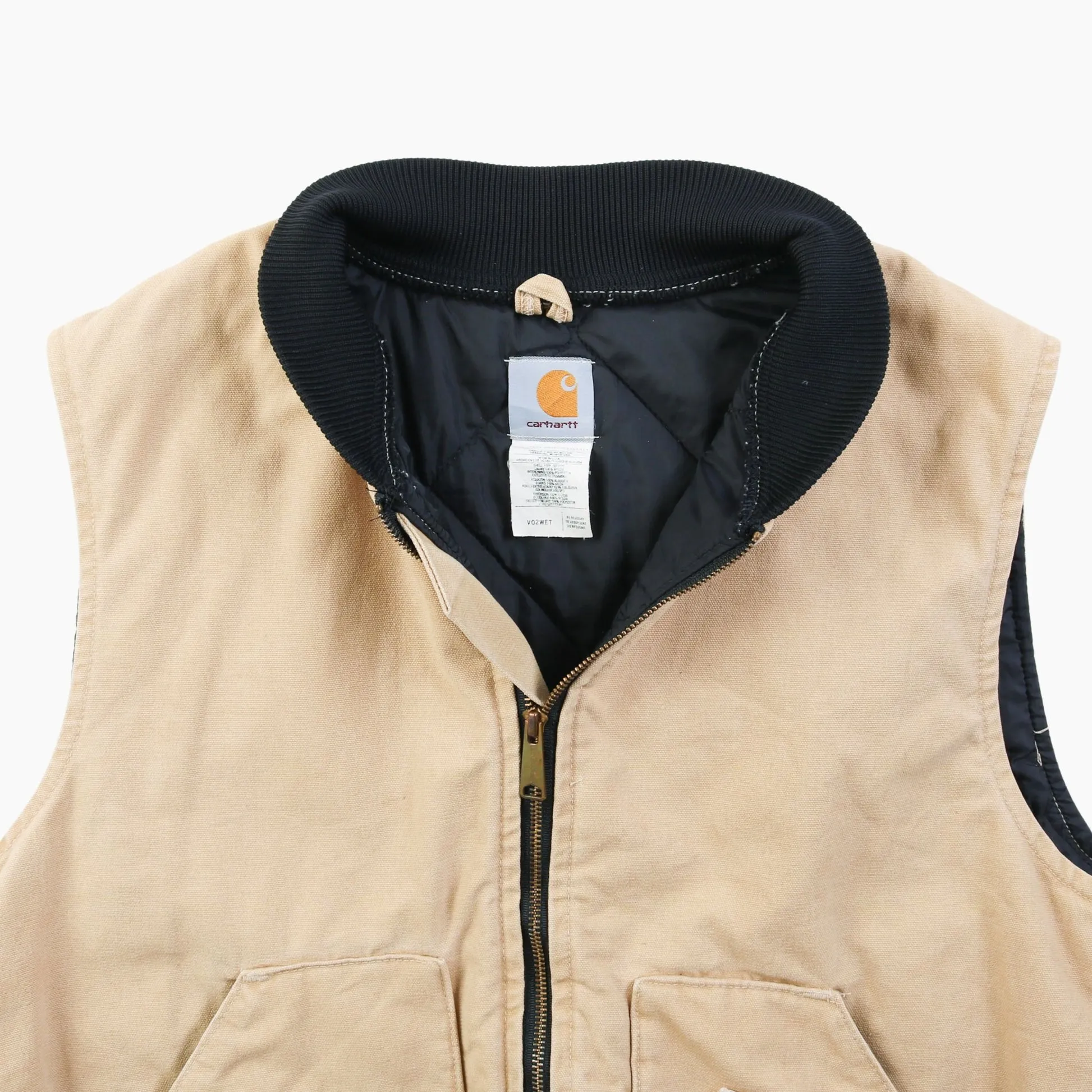 Lined Vest - Washed Sand