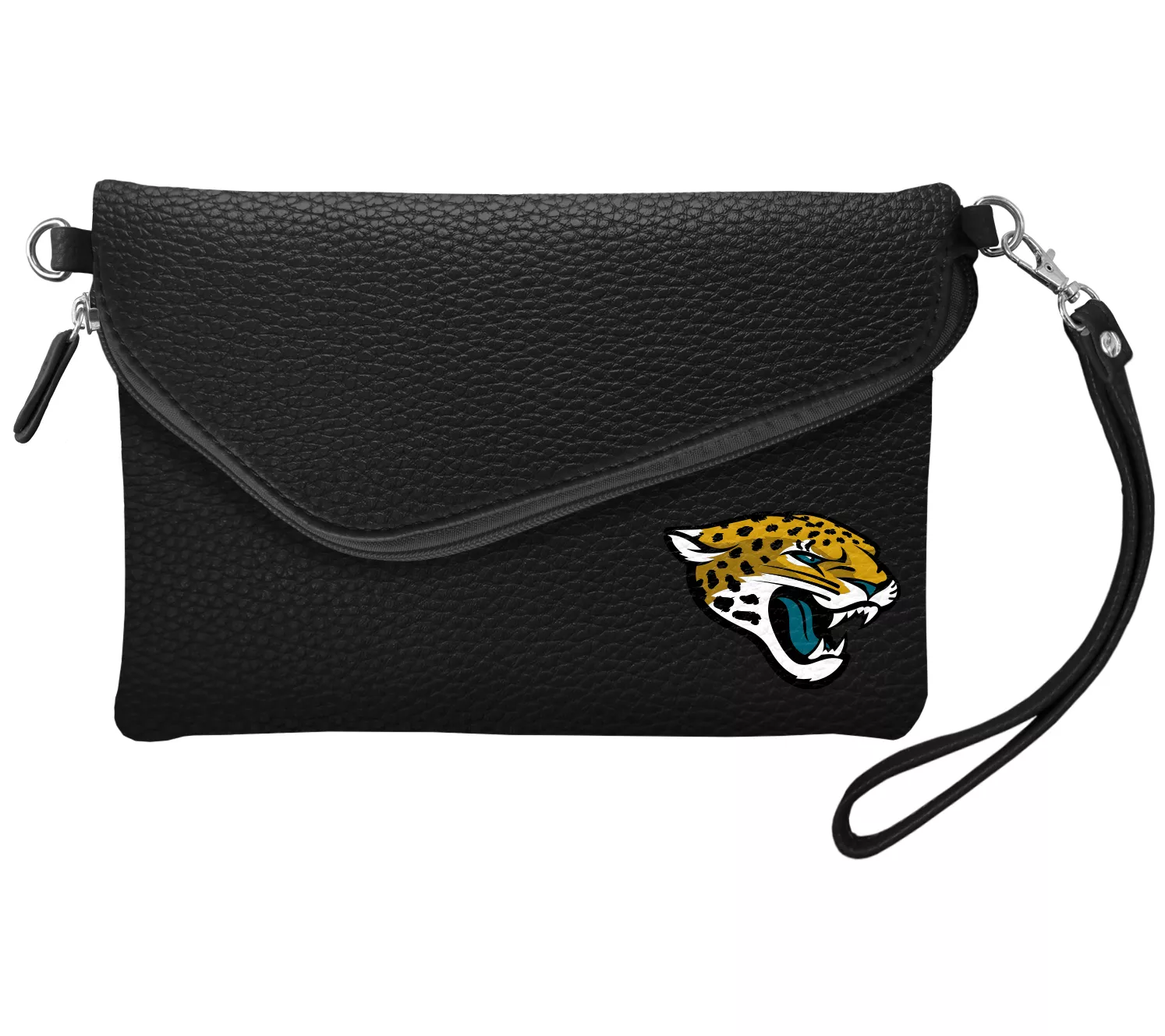 Little Earth NFL Pebble Fold Over Crossbody Purse