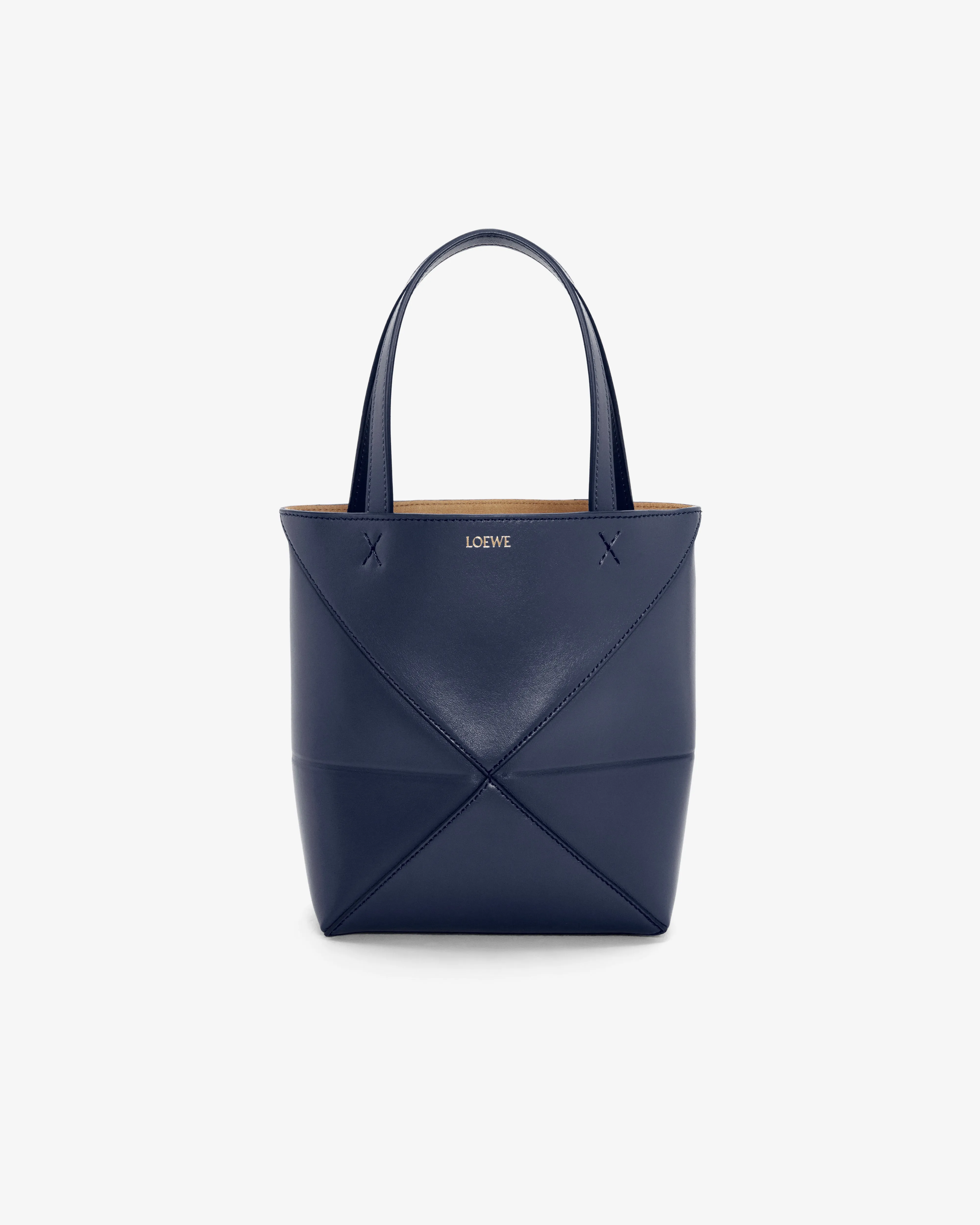 Loewe Women's Puzzle Fold Tote Medium  Abyss Blue