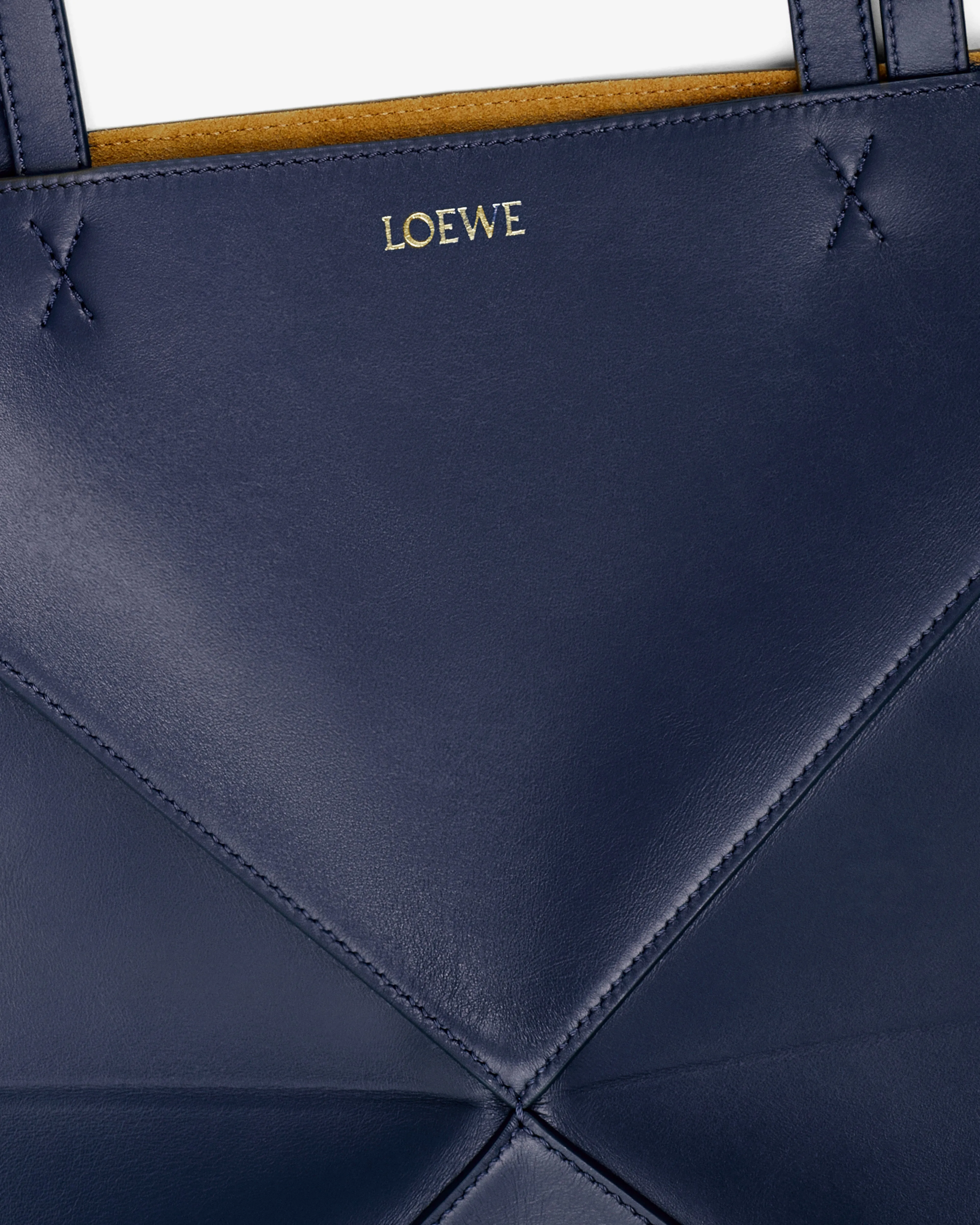 Loewe Women's Puzzle Fold Tote Medium  Abyss Blue