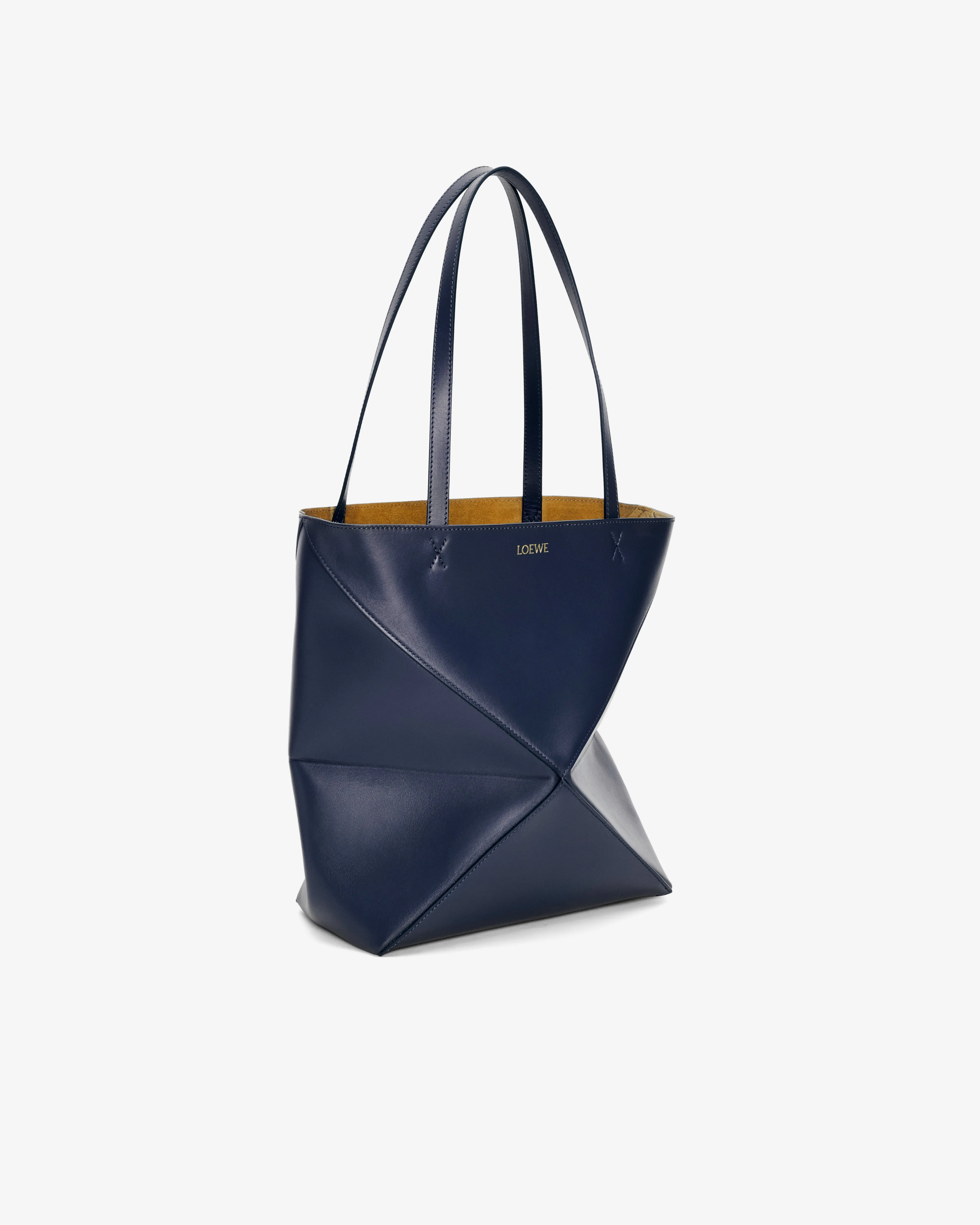 Loewe Women's Puzzle Fold Tote Medium  Abyss Blue