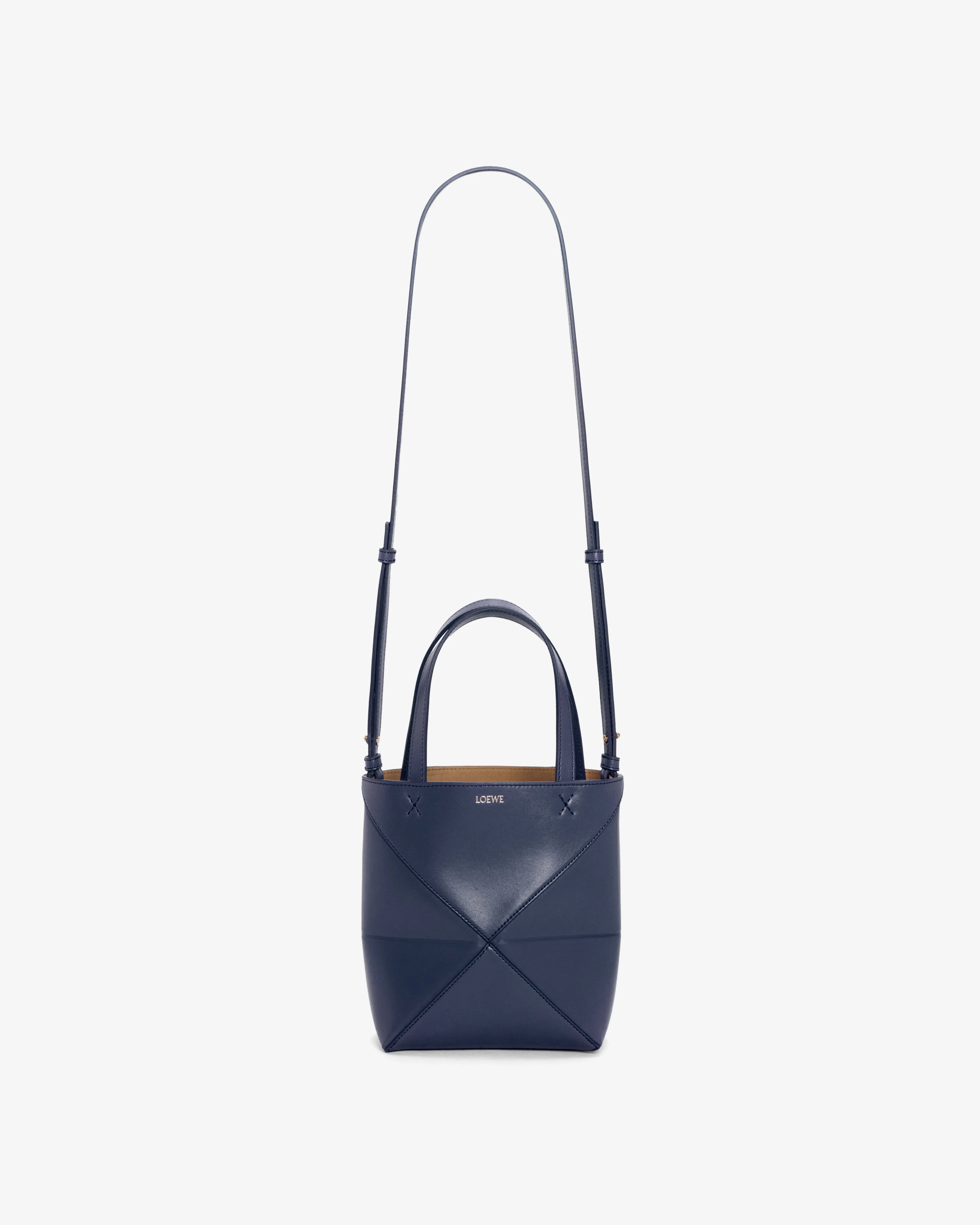 Loewe Women's Puzzle Fold Tote Medium  Abyss Blue