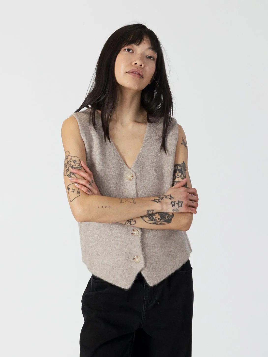 Lolly Vest - Driftwood