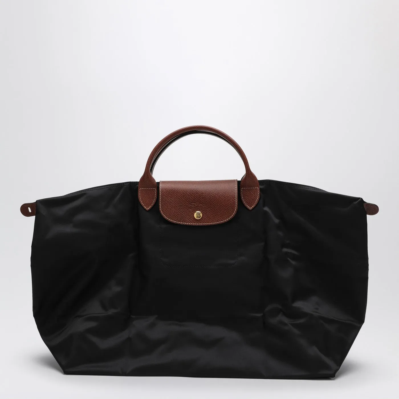 Longchamp    Longchamp Travel Bag Black Le Pliage Original S