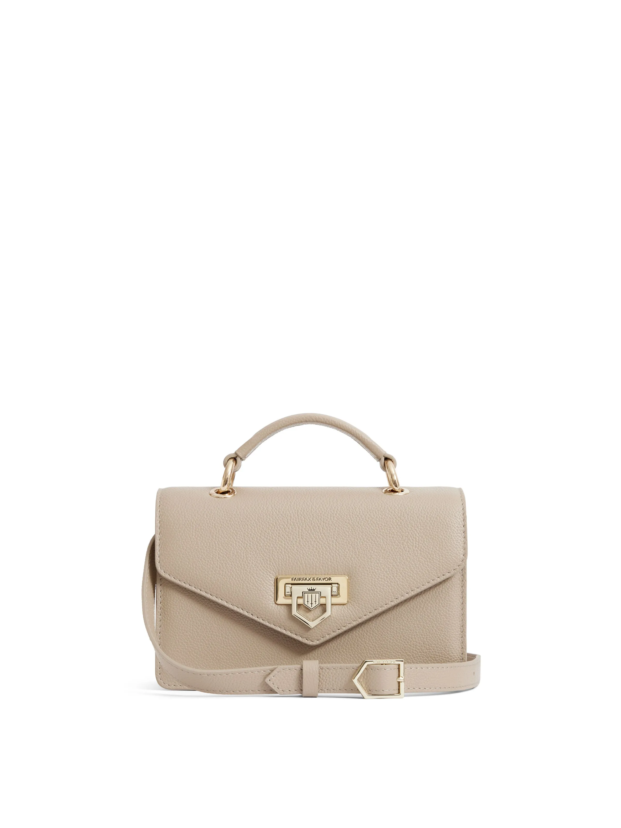 Loxley stone leather Crossbody Bag