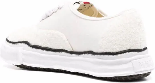 Maison MIHARA YASUHIRO raw-cut low-top sneakers White