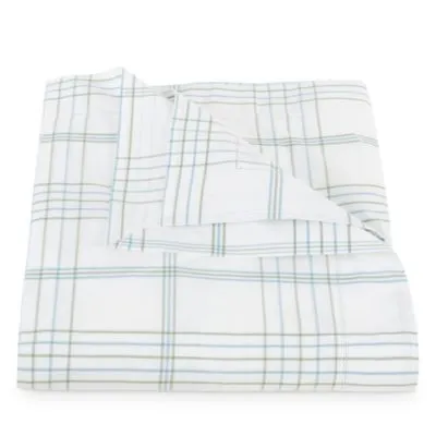 Matouk August Plaid Duvet Cover, King