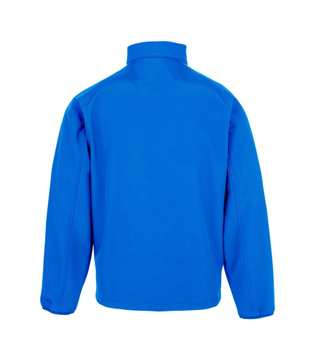 Mens printable soft shell jacket royal blue Result Genuine Recycled