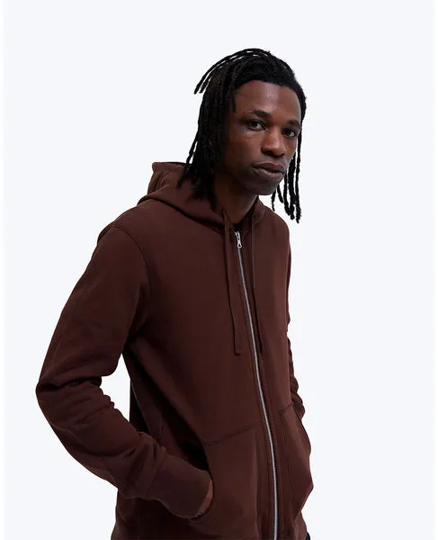 Midweight Terry Full Zip Hoodie Earth